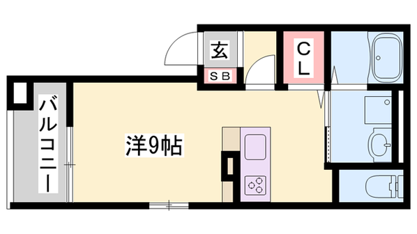ヴェルデュール・グレイスの物件間取画像
